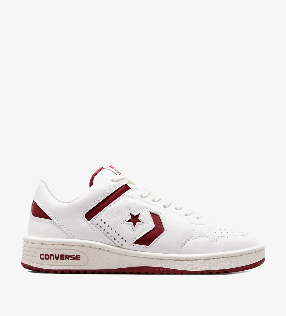 Converse Converse Weapon Unisex Beyaz Deri Sneaker FashFed'de! Beyaz - 1. görsel