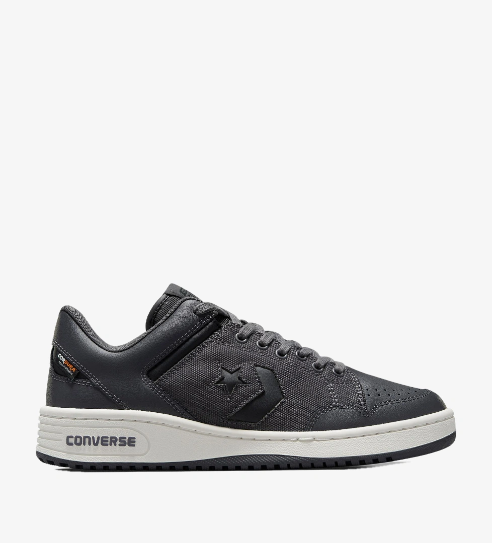 Converse Converse Weapon Unisex Gri Deri & Cordura Sneaker FashFed'de! Gri - 1. görsel