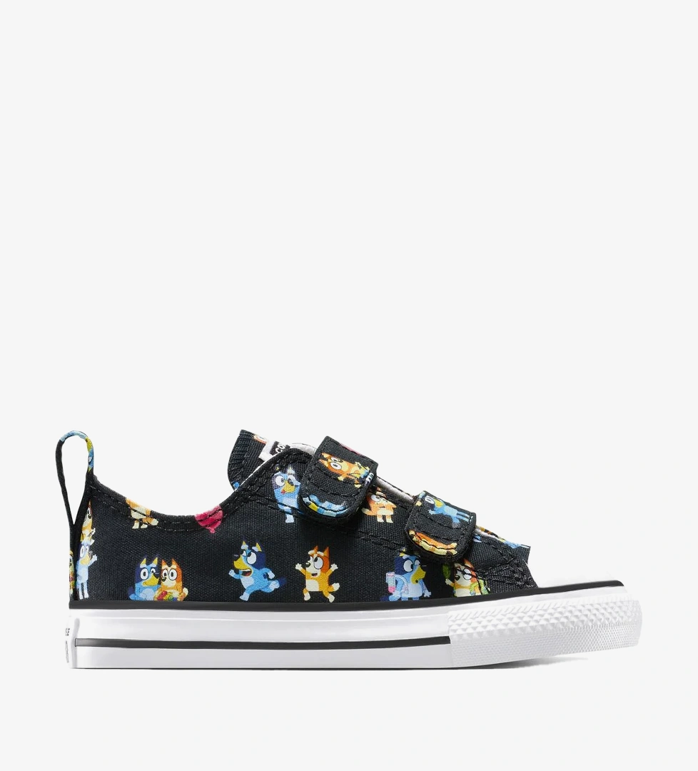 Converse x Bluey Chuck Taylor All Star 2V Bebek Siyah Sneaker