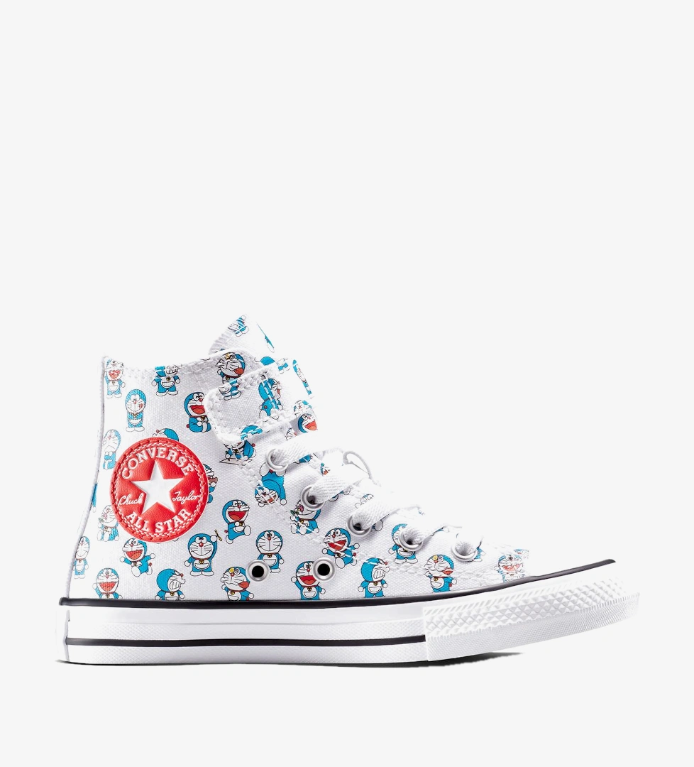 Converse x Doraemon Çocuk Beyaz Chuck Taylor All Star Sneaker