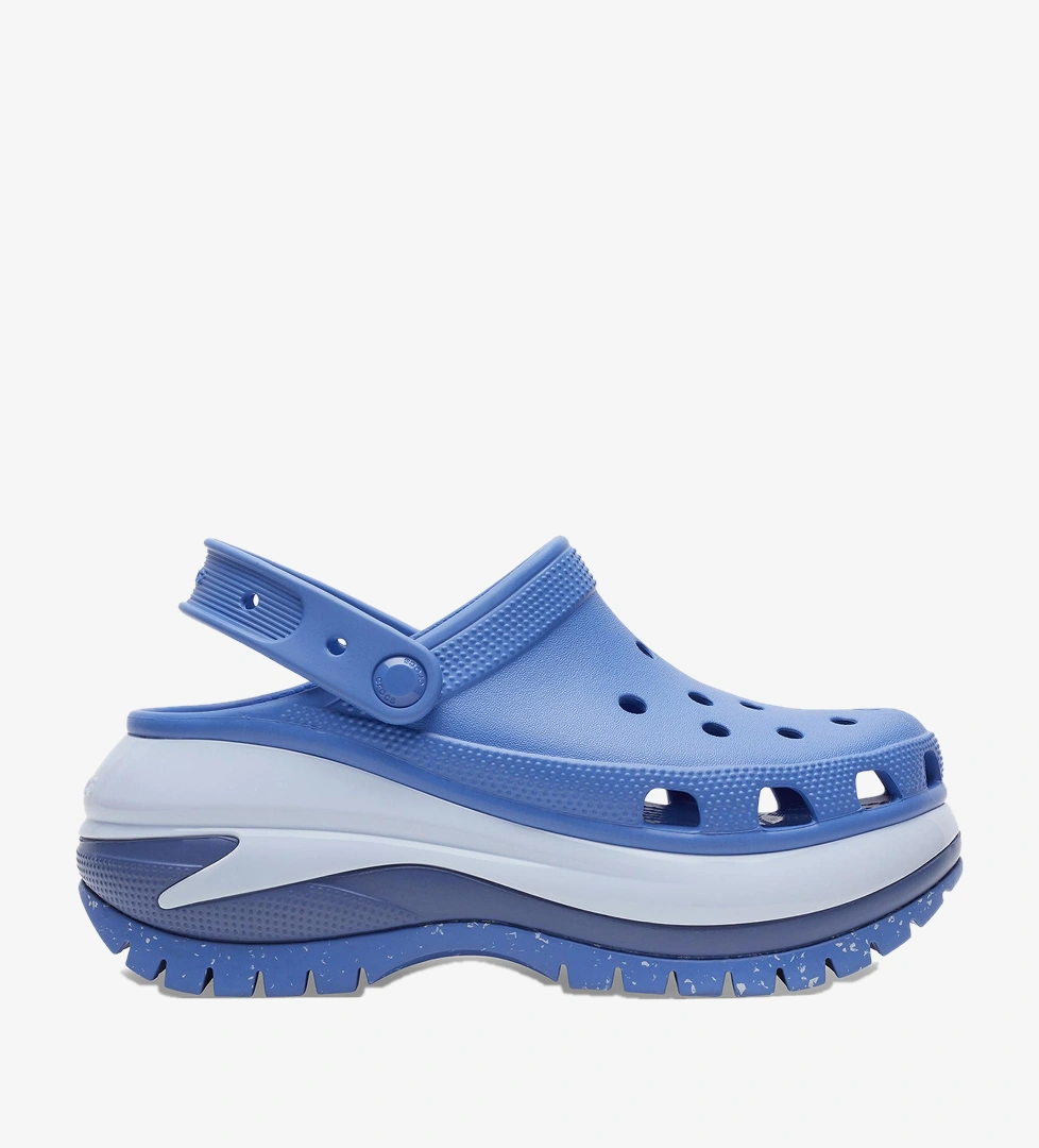 Crocs Crocs Classic Mega Crush Kadın Mavi Terlik FashFed'de! Mavi - 1. görsel