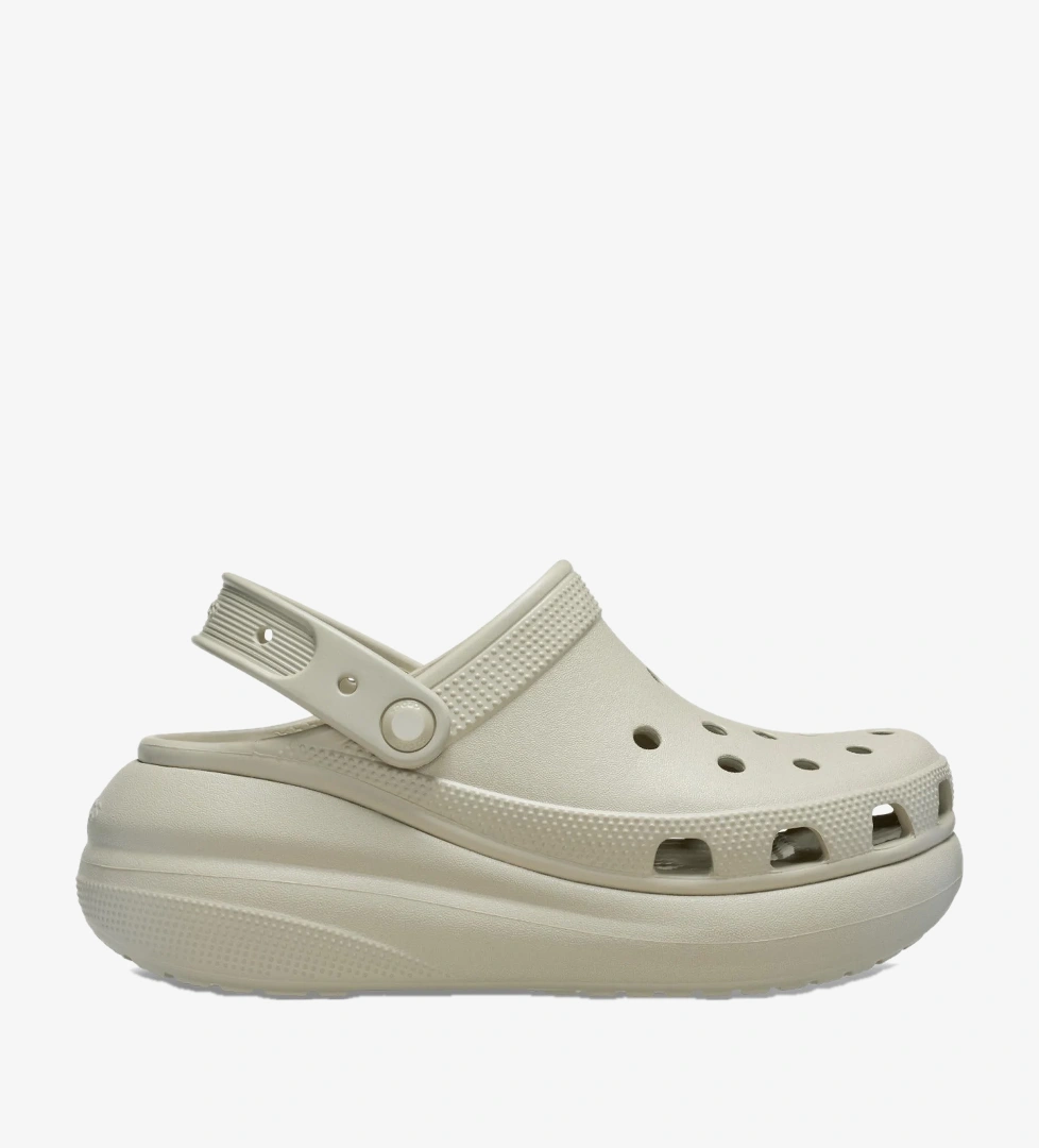 Crocs Crush Clog Unisex Krem Rengi Terlik