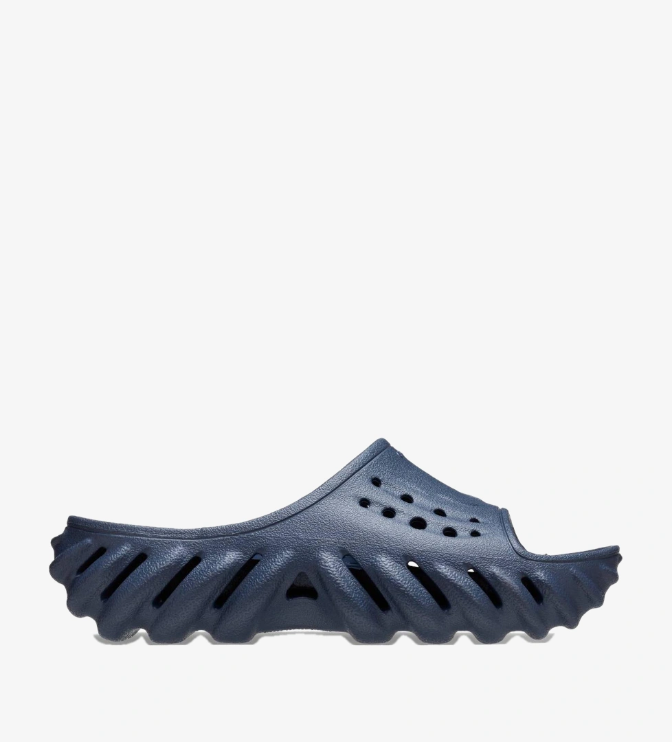 Crocs Crocs Echo Slide Unisex Lacivert Terlik FashFed'de! Lacivert - 1. görsel