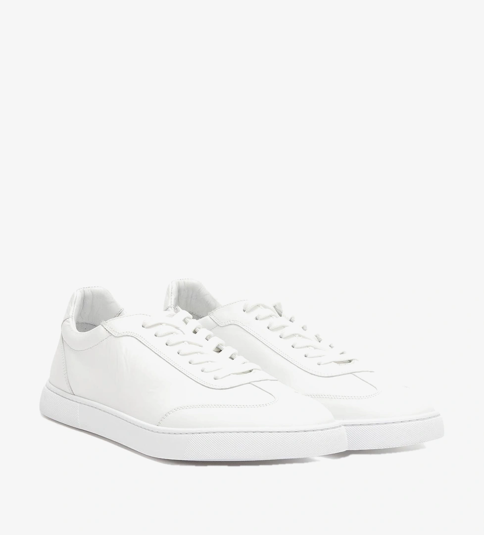 Divarese Erkek Beyaz Günlük Rahat Deri Sneaker