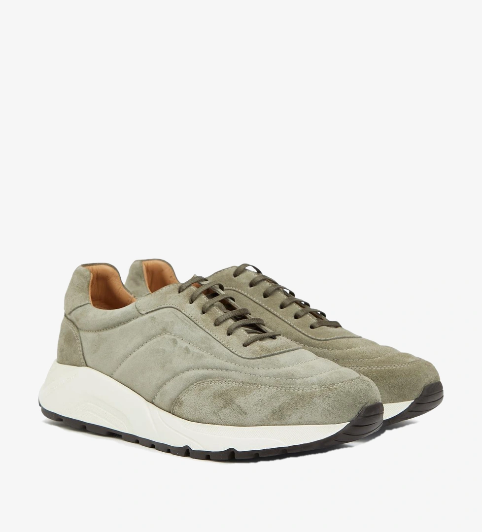 George Hogg Erkek Açık Haki Sneaker