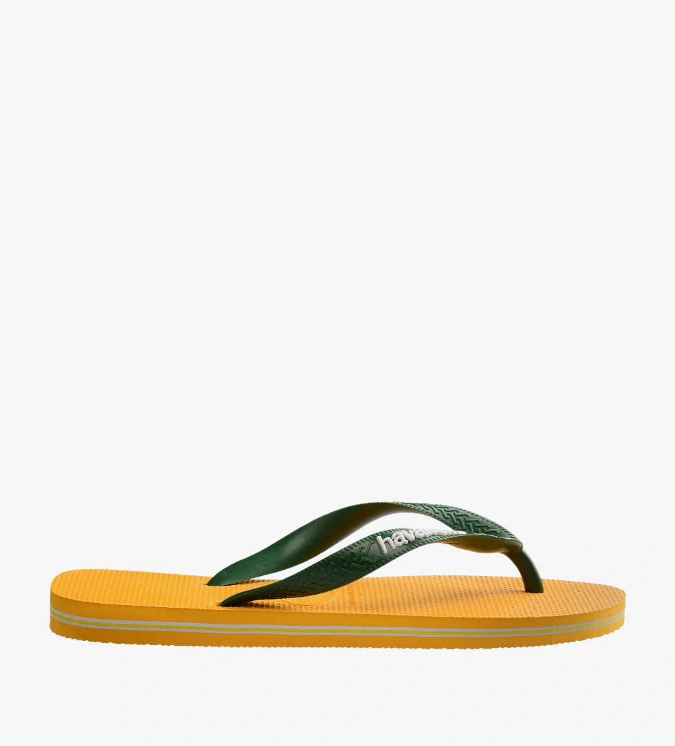 Havaianas Havaianas Brasil Logo Erkek Sarı Terlik FashFed'de! Sarı - 1. görsel