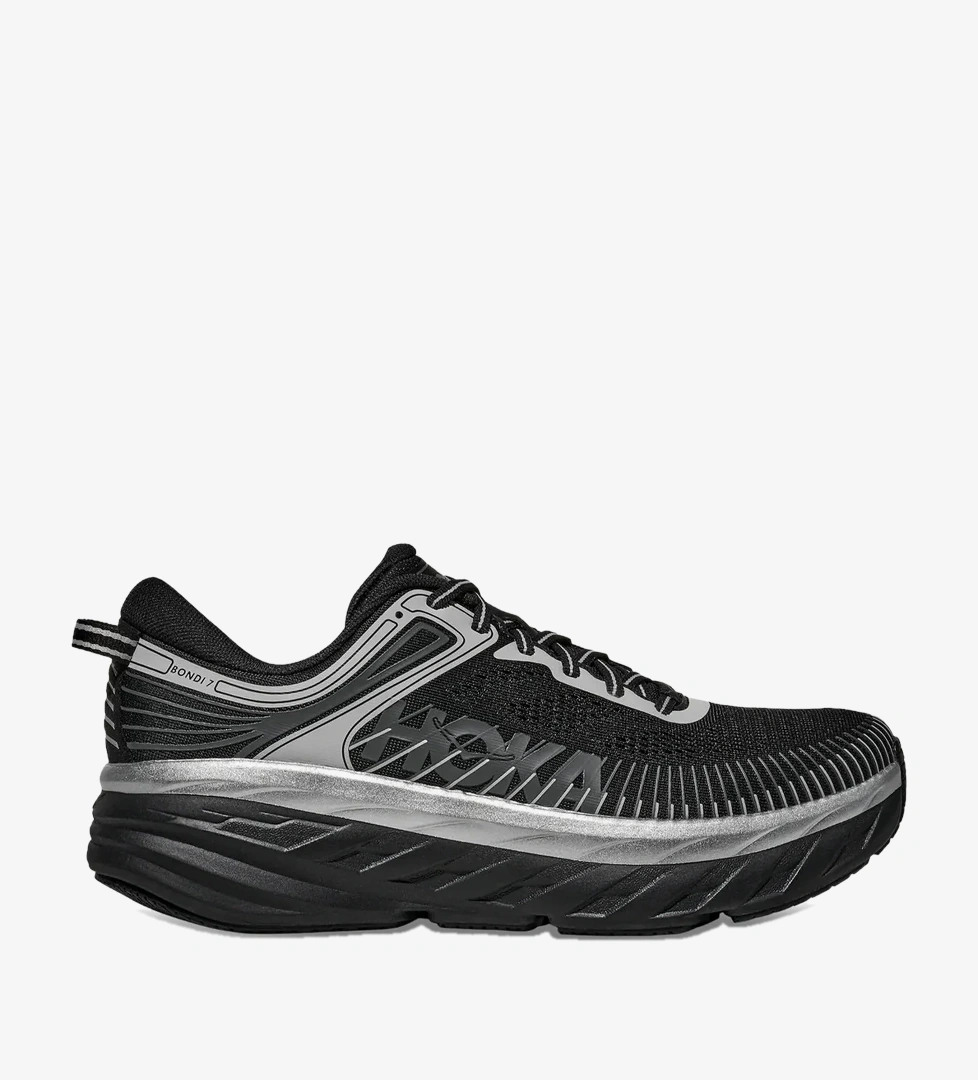 Hoka Hoka Bondi 7 Erkek Siyah Spor Ayakkabı FashFed'de! Siyah - 1. görsel