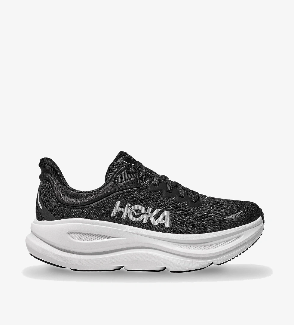 Hoka Bondi 9 Erkek Siyah Yol Koşu Ayakkabısı