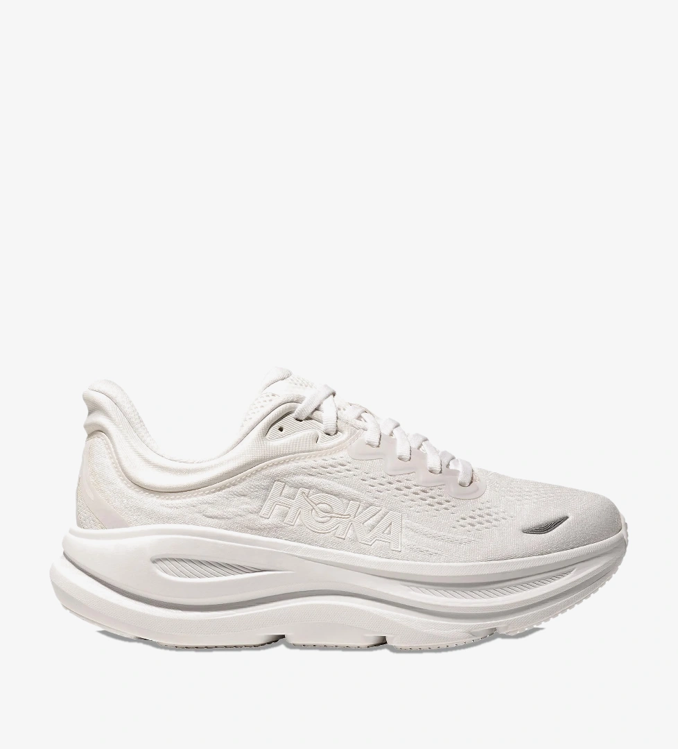 Hoka Bondi 9 Kadın Beyaz Yol Koşu Ayakkabısı