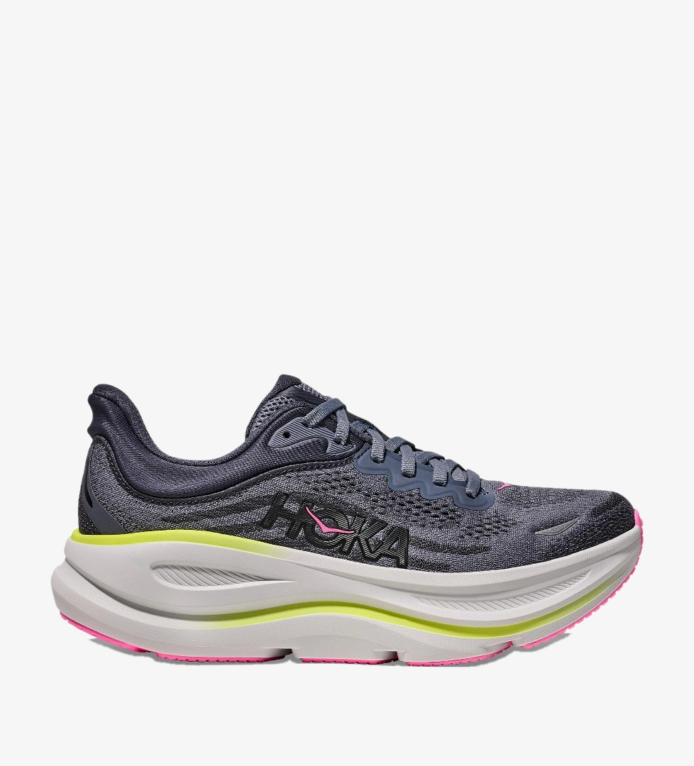 Hoka Bondi 9 Kadın Gri Koşu Ayakkabısı
