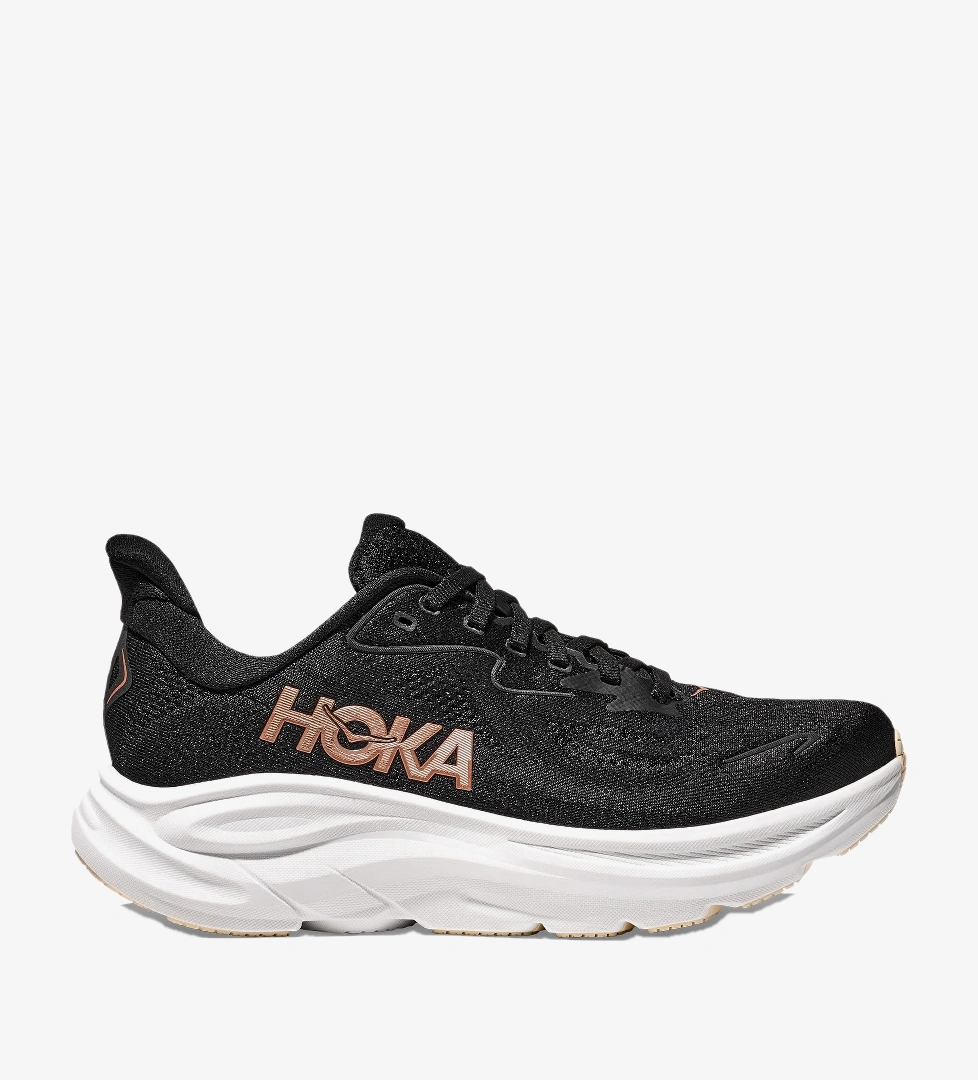 Hoka Clifton 10 Kadın Siyah Yol Koşusu Ayakkabısı