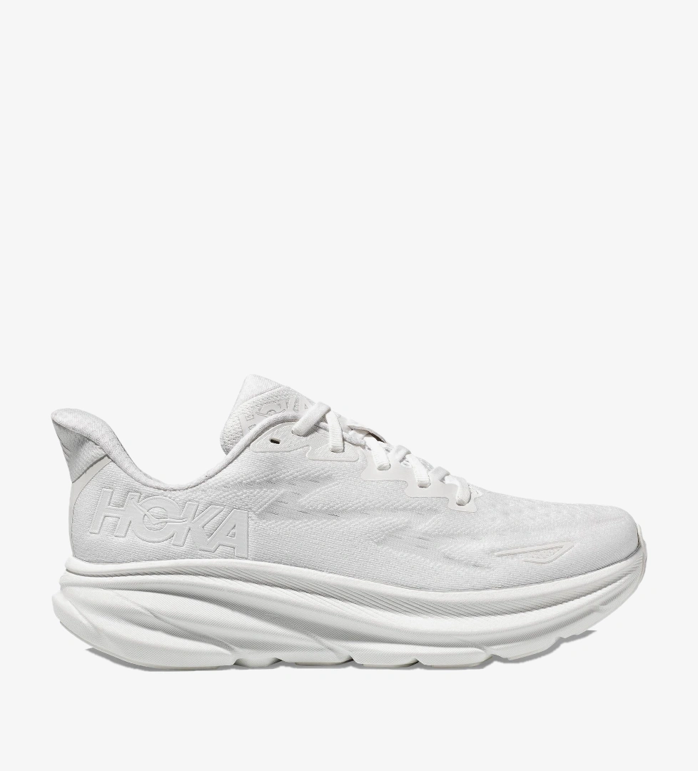 Hoka Clifton 9 Kadın Beyaz Koşu Ayakkabısı