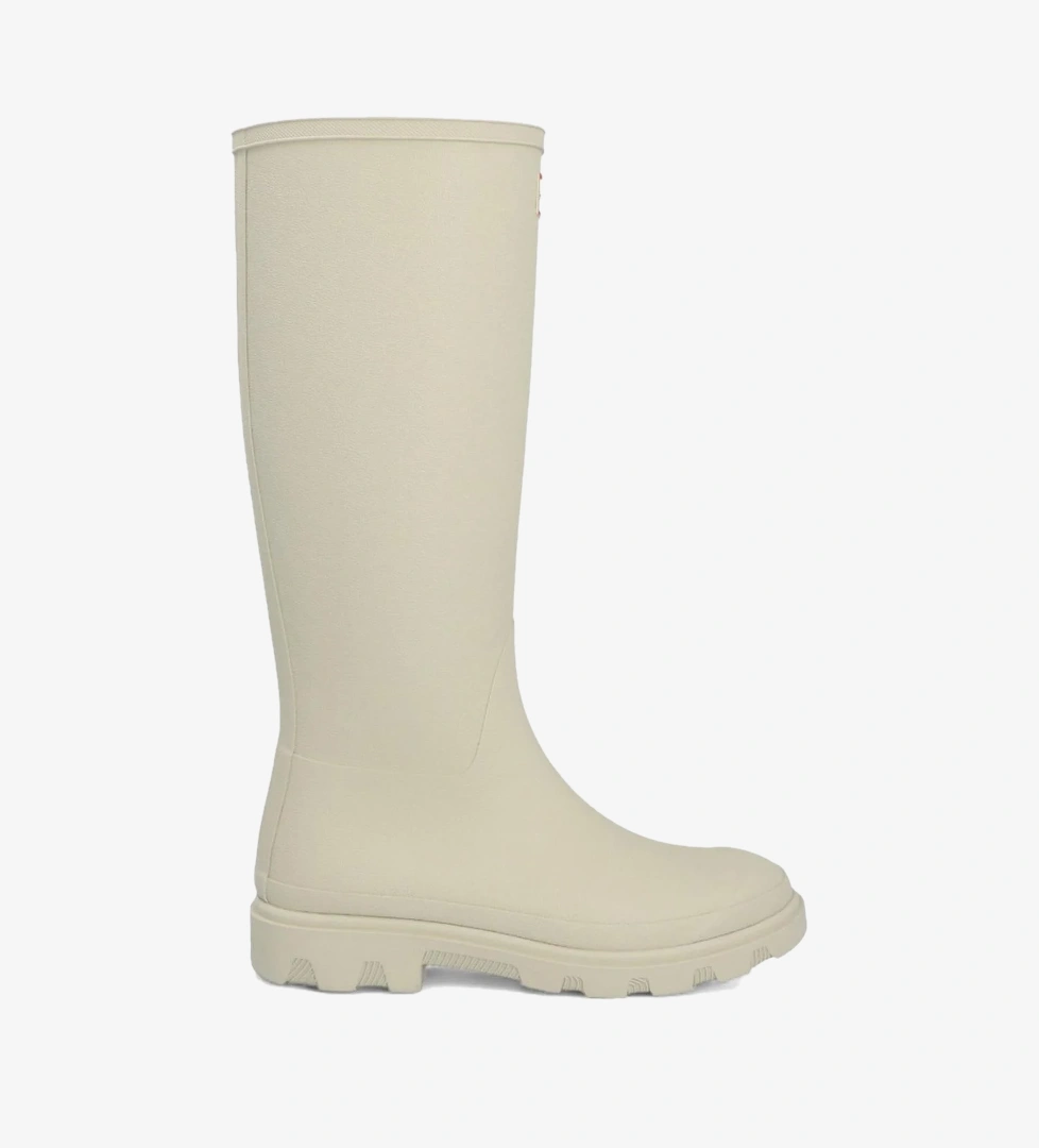 Hunter Downpour Termal Unisex Krem Uzun Bot