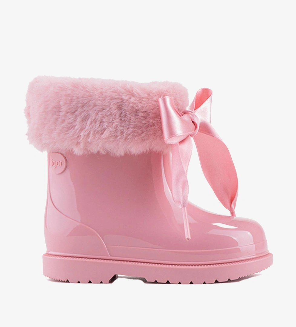 Igor W10258 Bimbi Soft Çocuk Pembe Yağmur Çizmesi