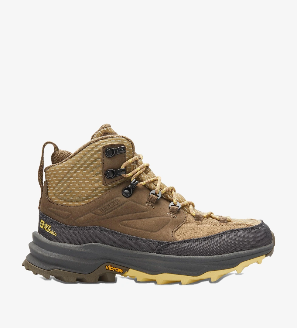 Jack Wolfskin Cyrox Texapore Mid Kadın Krem Outdoor Bot