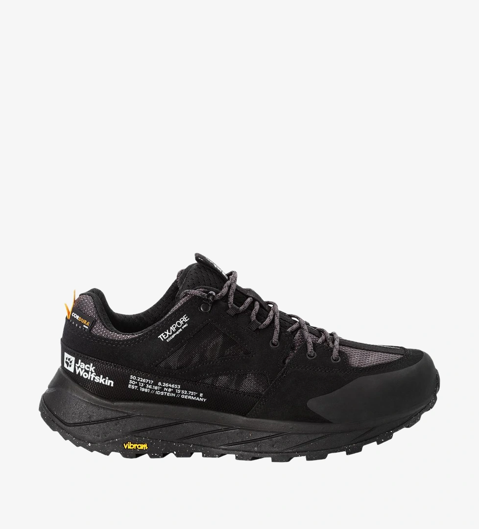 Jack Wolfskin Siyah Jack Wolfskin Terraquest Texapore