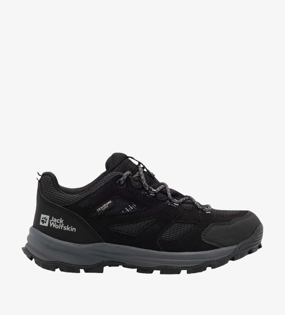 Jack Wolfskin Vojo Tour Texapore Low K Unisex Çocuk Gri Outdoor Ayakkabı