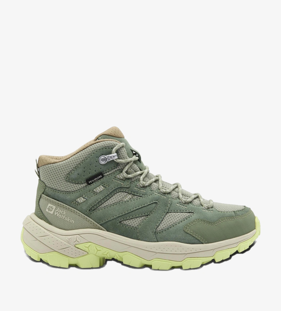 Jack Wolfskin Vojo Tour Texapore Mid Kadın Krem Outdoor Bot