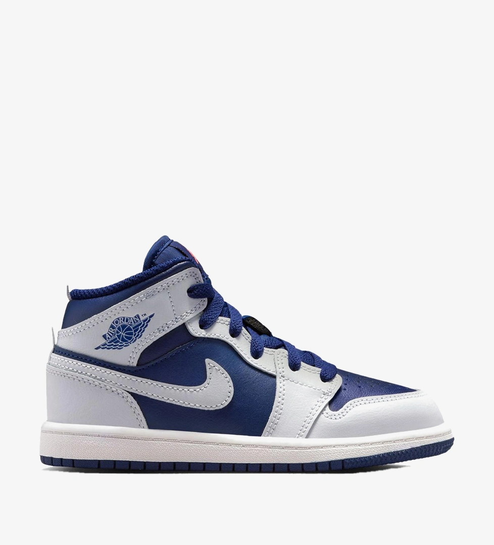 Jordan Jordan 1 Mid Çocuk Mavi Spor Ayakkabı FashFed'de! Mavi - 1. görsel