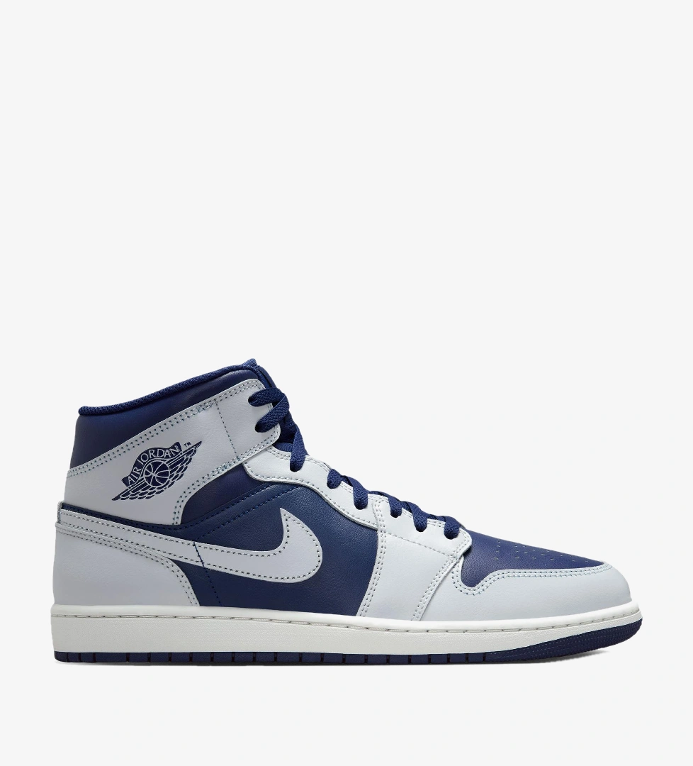 Jordan Jordan Air 1 Mid Erkek Mavi Spor Ayakkabı FashFed'de! Mavi - 1. görsel