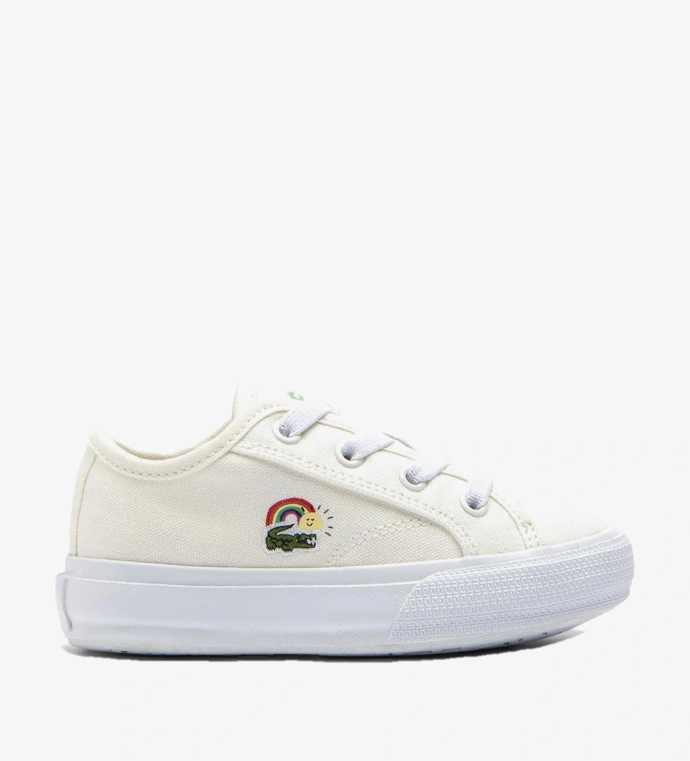 Lacoste Backcourt Çocuk Krem Spor Ayakkabı