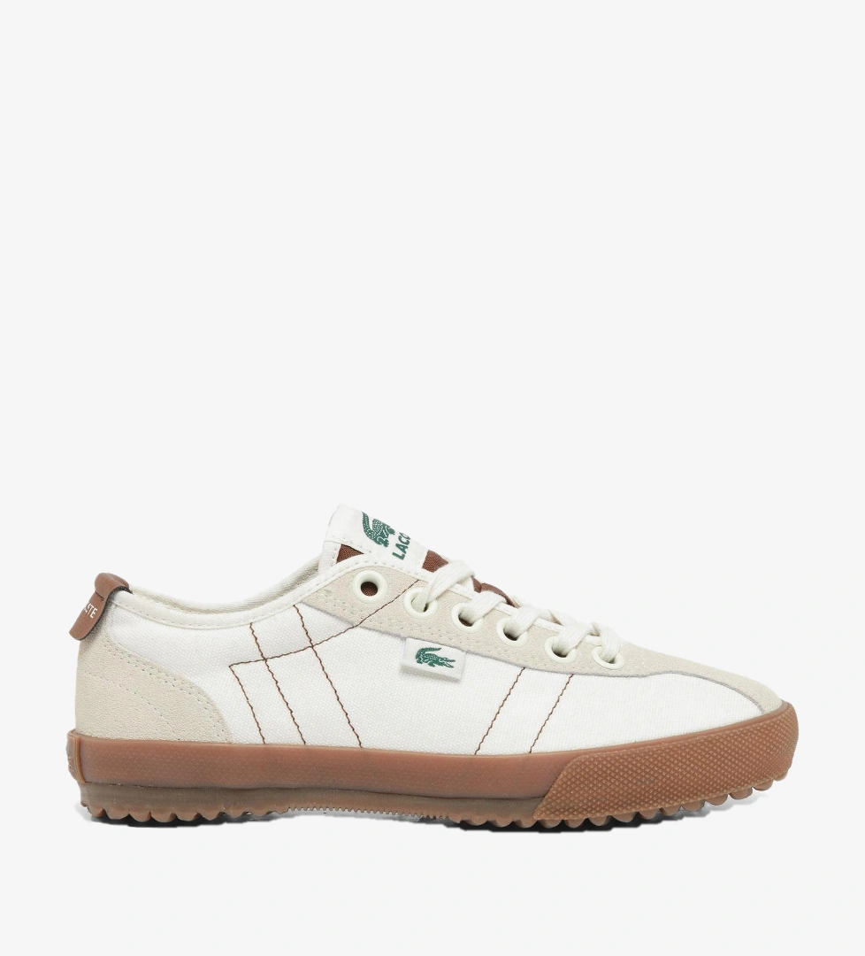 Lacoste Backslam Kadın Krem Sneaker