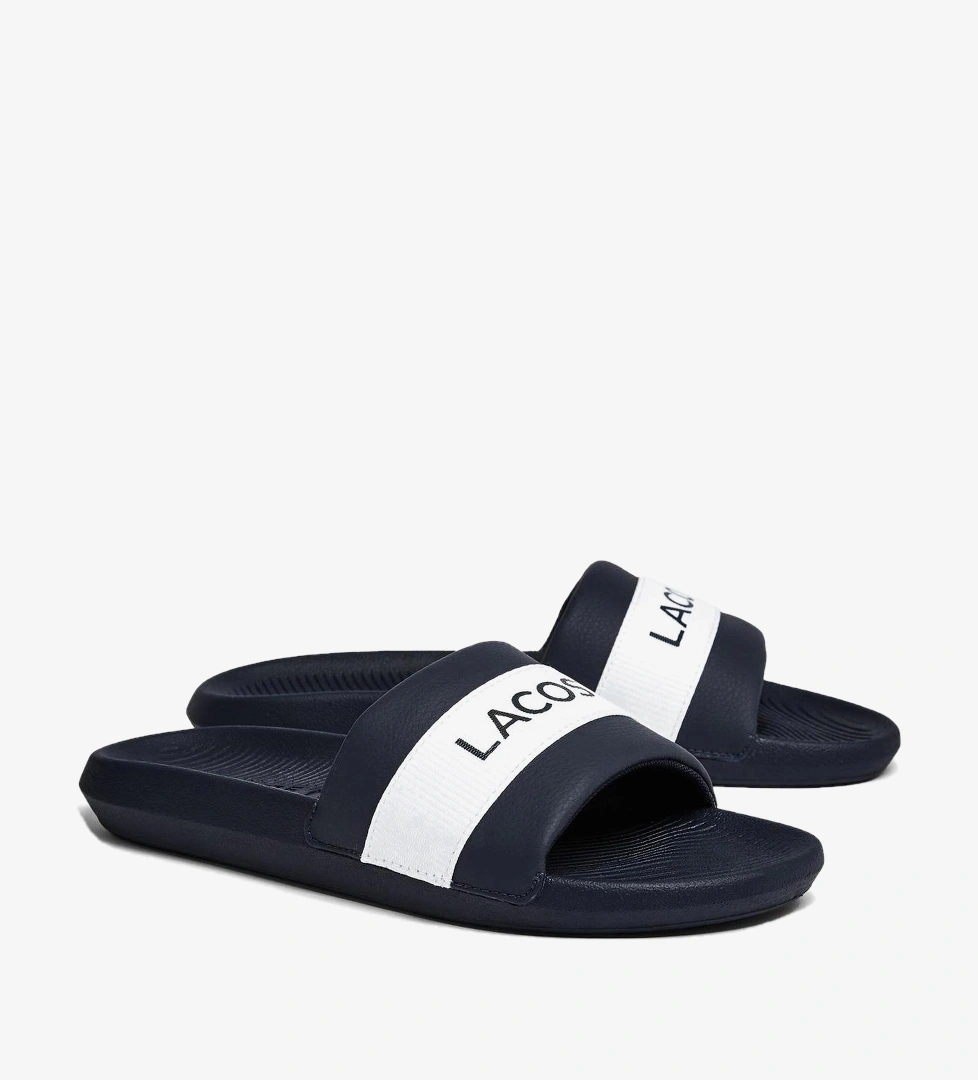 Lacoste Lacoste Croco Erkek Lacivert Terlik FashFed'de! Lacivert - 1. görsel