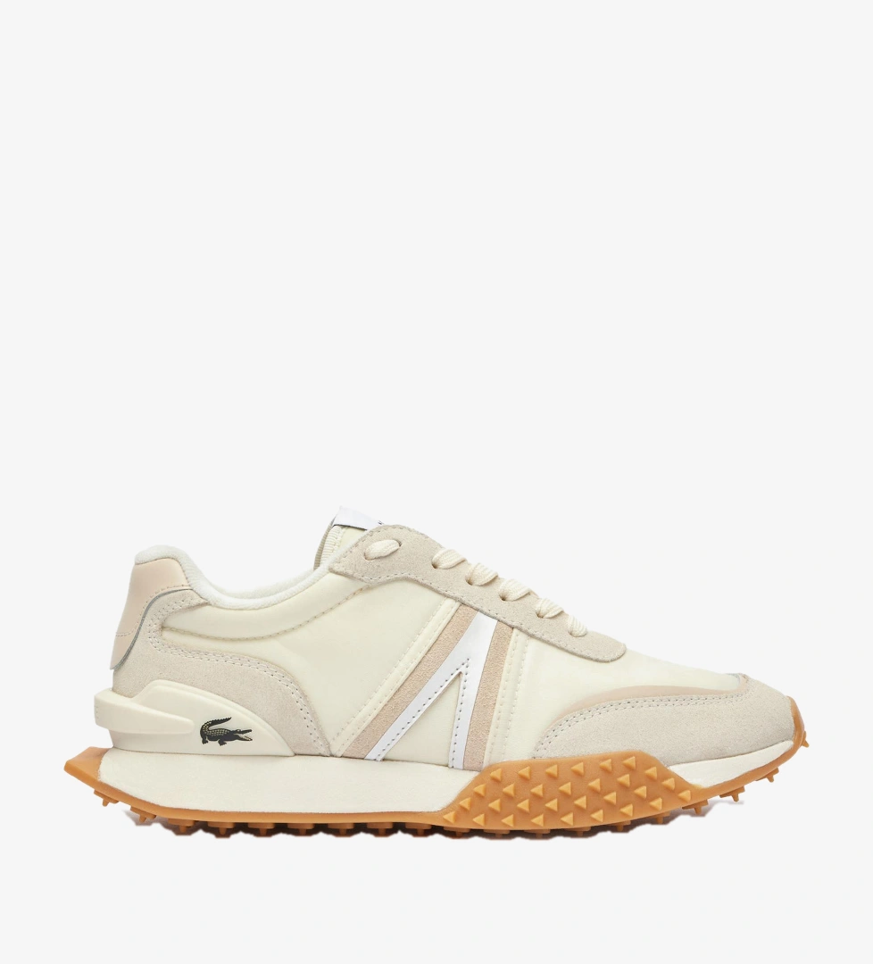 Lacoste L-Spin Deluxe Kadın Bej Sneaker