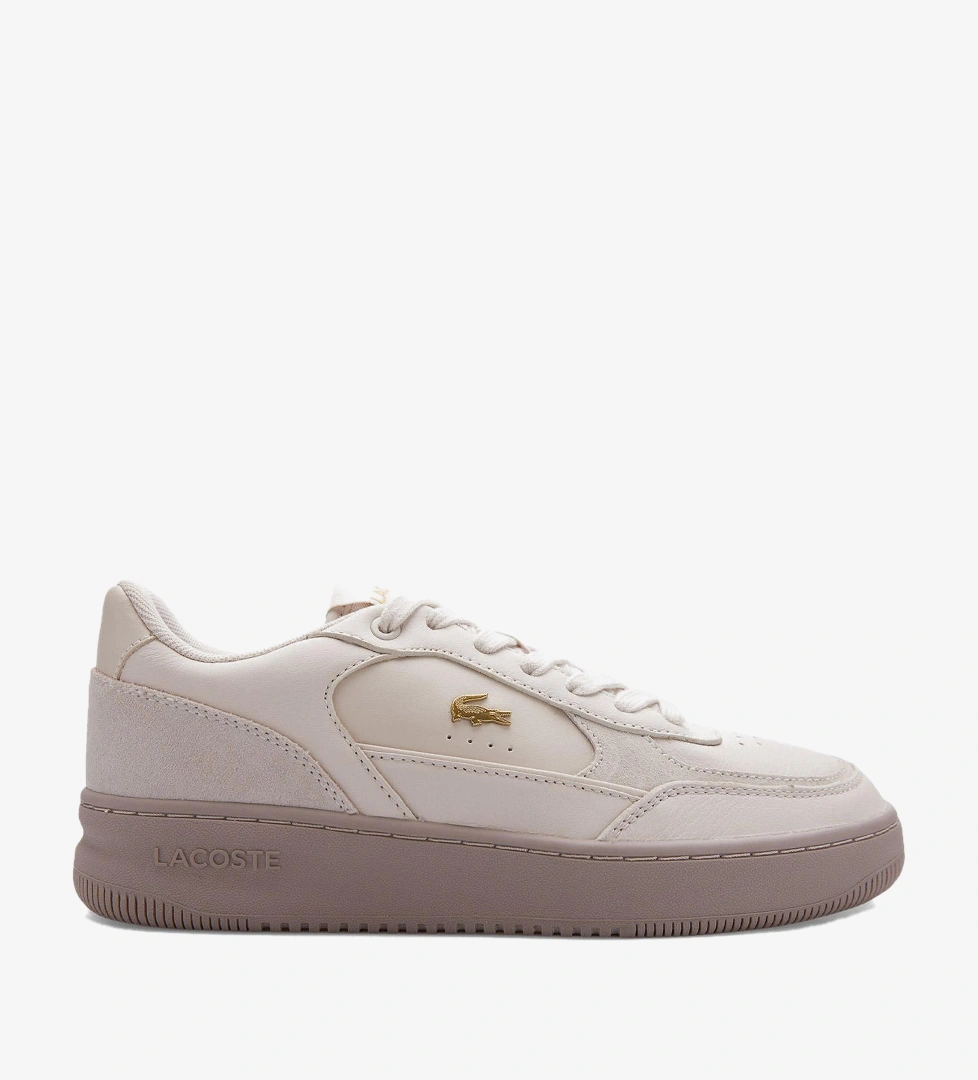 Lacoste Lacoste L001 Ace Kadın Krem Sneaker FashFed'de! Krem - 1. görsel