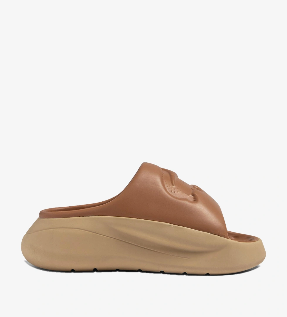 Lacoste Kahverengi Lacoste Serve 3.0 Kadın Terlik