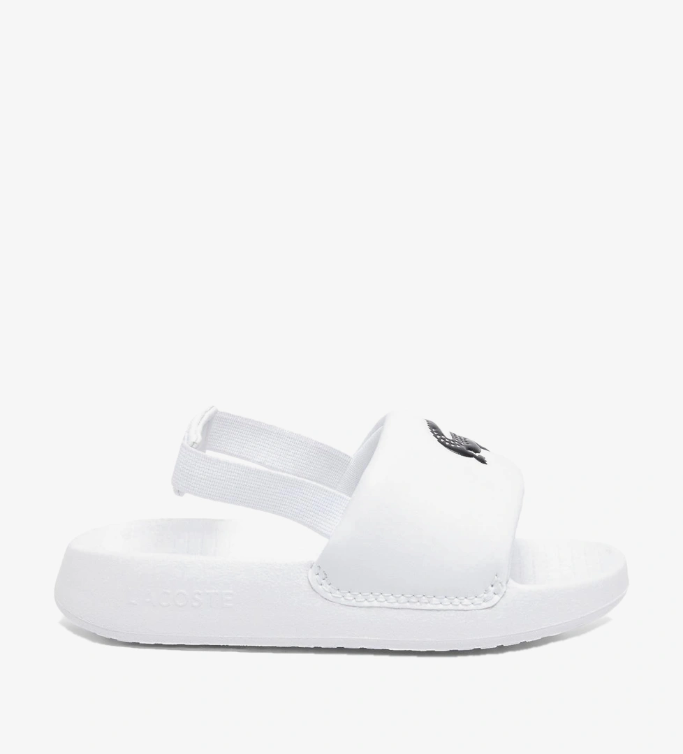 Lacoste Serve Slide 1.0 Bebek Beyaz Sandalet