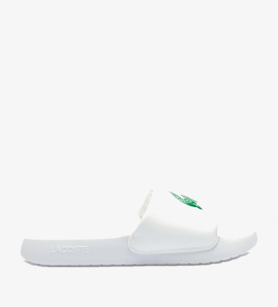 Lacoste Beyaz Lacoste Serve Slide Erkek Terlik