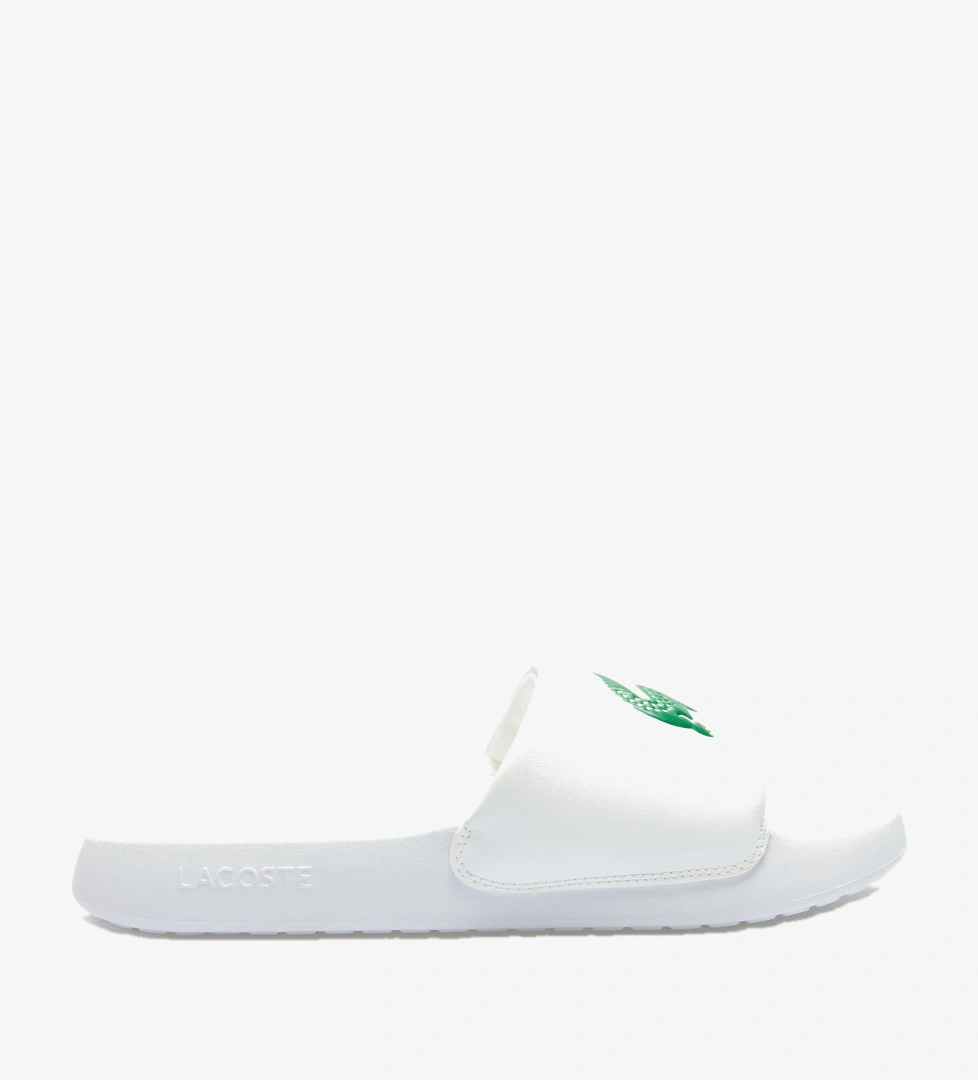 Lacoste Beyaz Lacoste Serve Slide Erkek Terlik