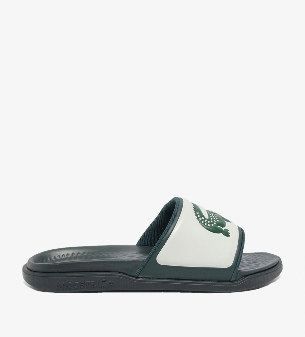 Lacoste Yeşil Lacoste Serve Slide Dual Erkek Terlik