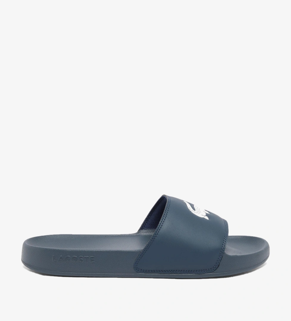 Lacoste Serve Slide Erkek Lacivert Terlik