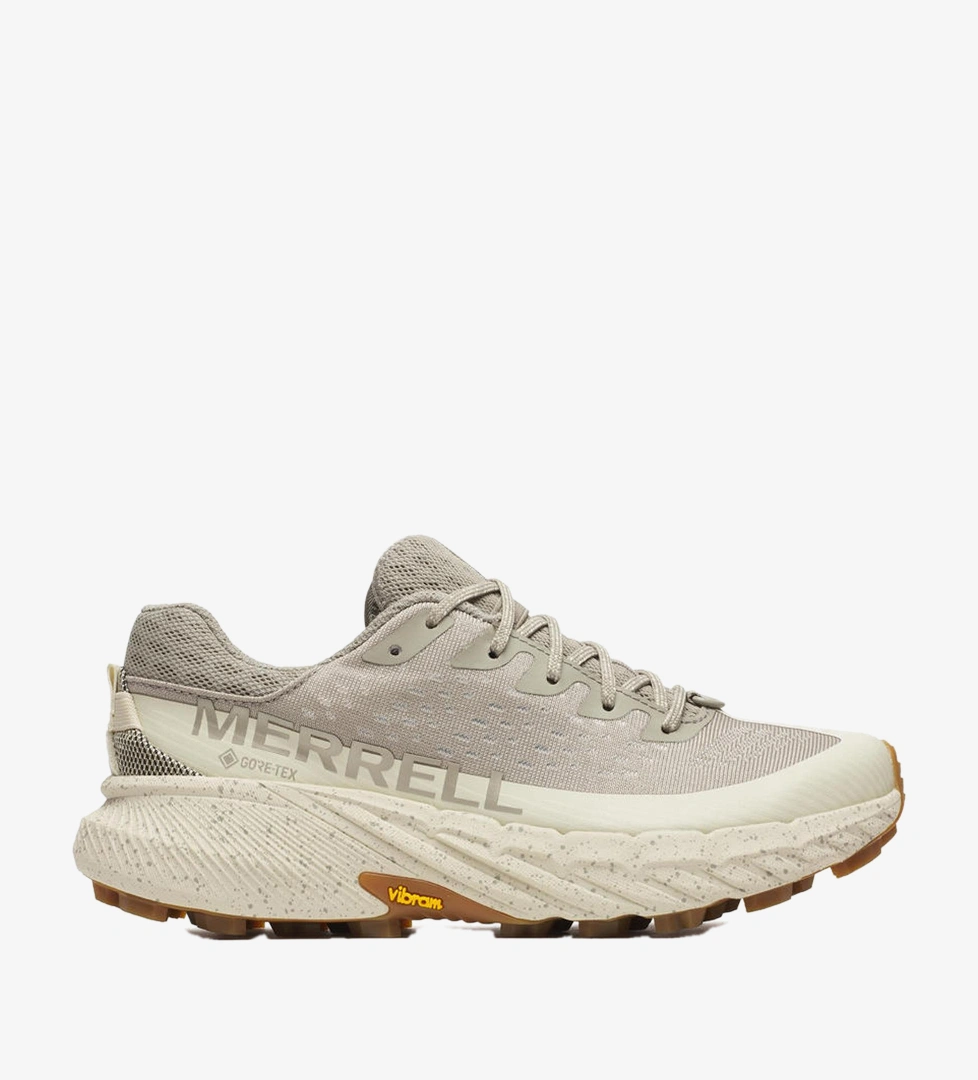 Merrell Agility Peak 5 Gore-Tex Kadın Krem Koşu Ayakkabısı