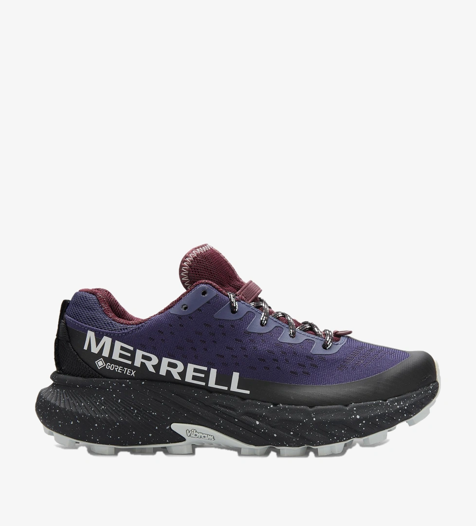 Merrell Agility Peak 5 Gore Tex Kadın Mor Koşu Ayakkabısı