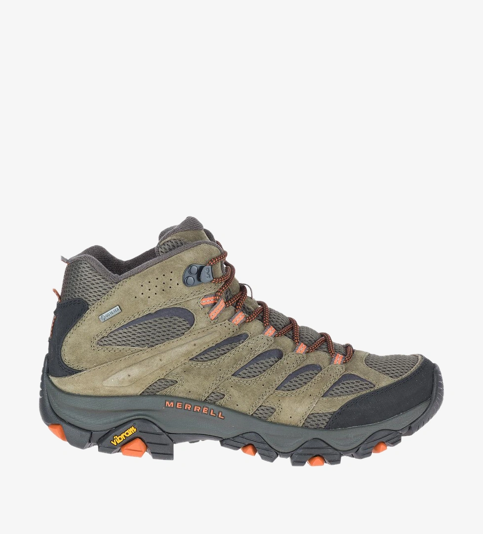 Merrell Moab 3 Mid Gtx Erkek Yeşil Bot