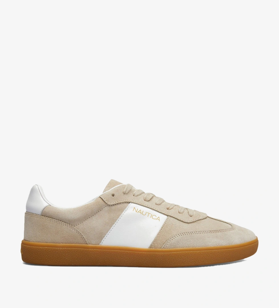 Nautica Nautica Erkek Bej Sneaker FashFed'de! Bej - 1. görsel