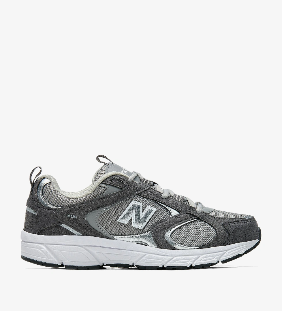 New Balance 408 Unisex Gri Spor Ayakkabı