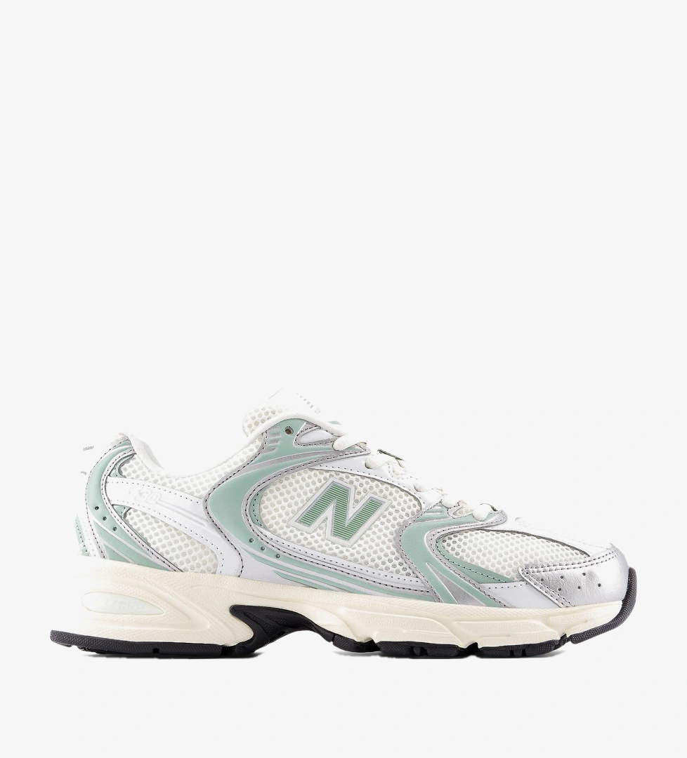 New Balance 530 Lifestyle Kadın Gri/Yeşil Spor Ayakkabı