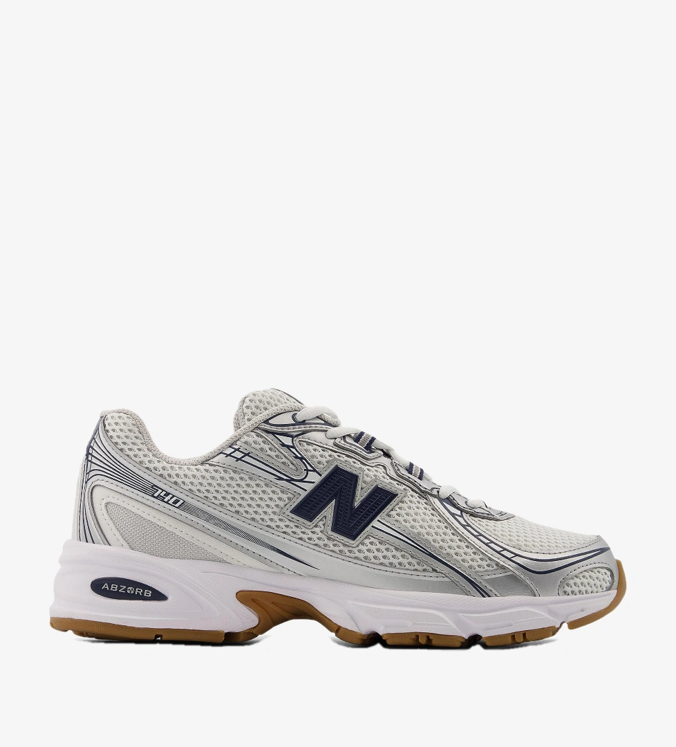 New Balance 740 Lifestyle Unisex Gri/Siyah Spor Ayakkabı
