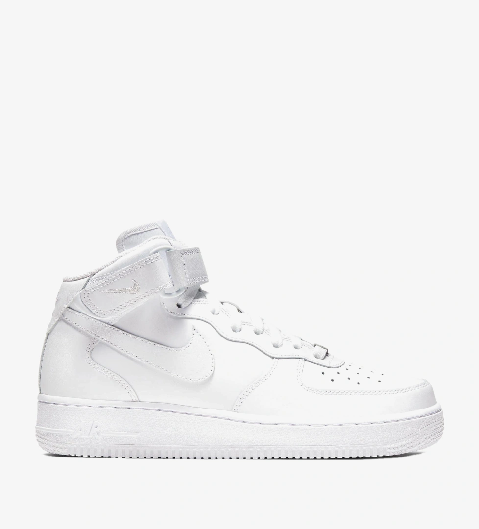 Nike Air Force 1 '07 Mid Kadın Beyaz Spor Ayakkabı