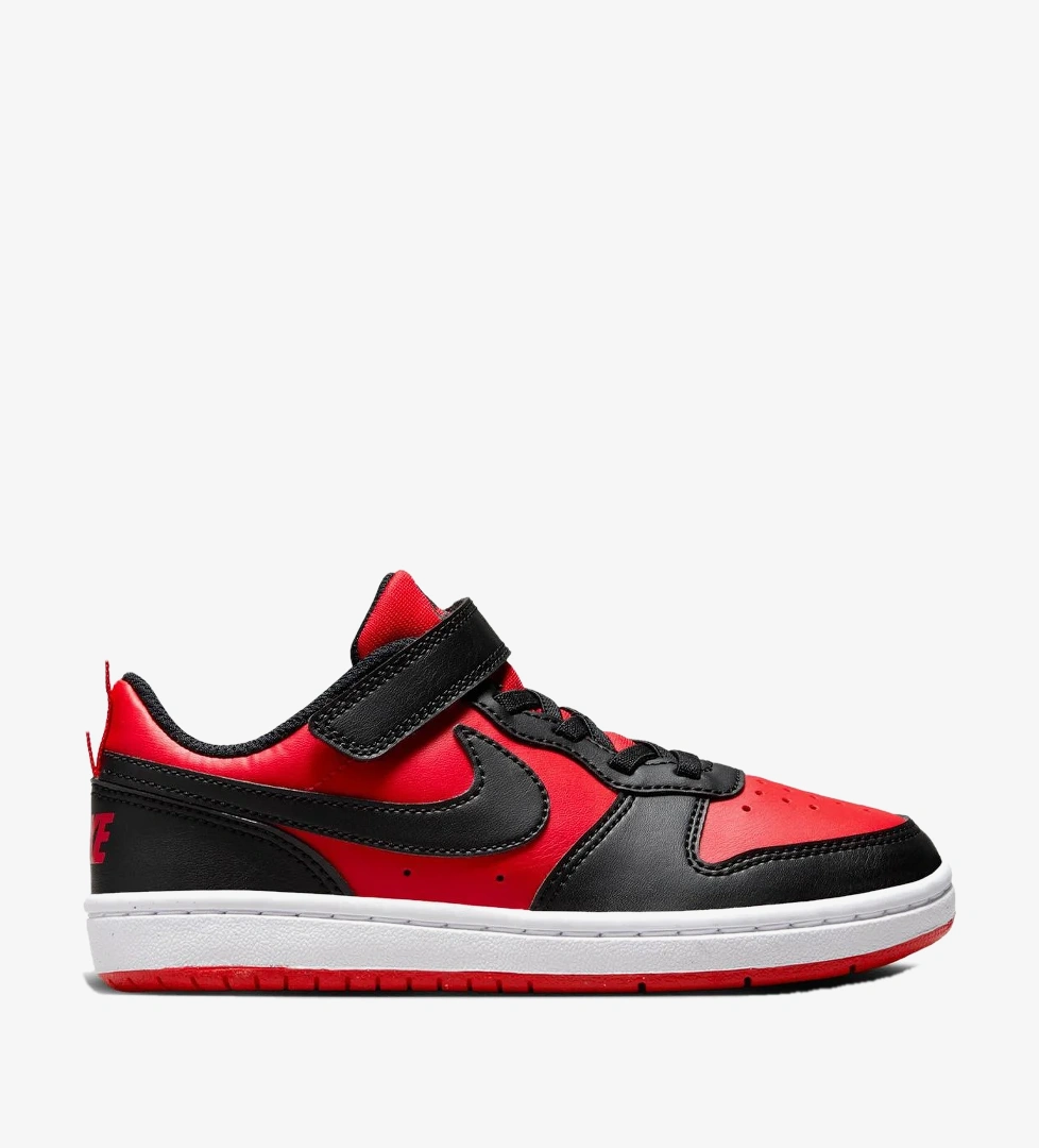 Nike Court Borough Low Recraft Çocuk Kırmızı Spor Ayakkabı