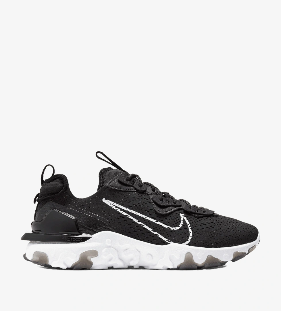 Nike React Vision Erkek Siyah Spor Ayakkabı