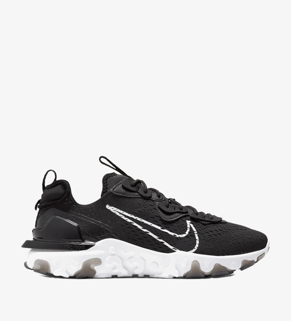 Nike React Vision Erkek Siyah Spor Ayakkabı