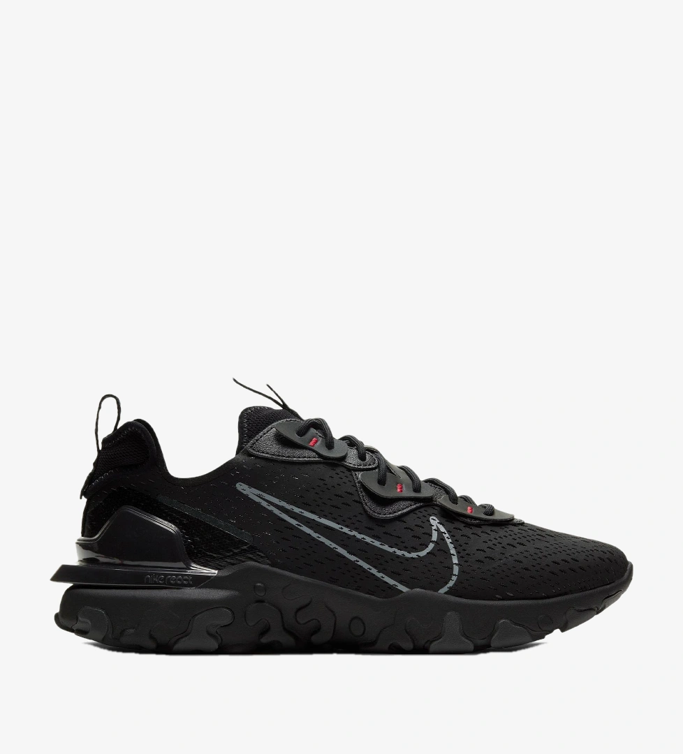Nike React Vision Erkek Siyah Spor Ayakkabı