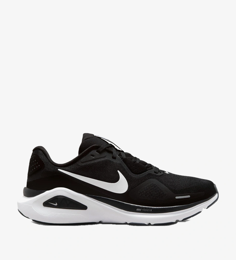 Nike Structure 26 Erkek Siyah Koşu Ayakkabısı