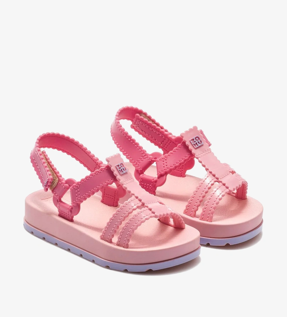 Nina Conectada Çocuk Sandalet Pembe 19/27