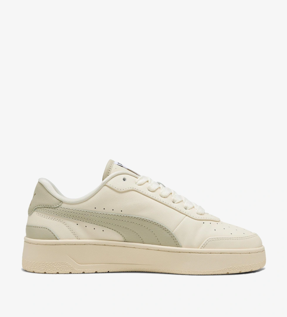 Puma CA Match Premium Kadın Bej Spor Ayakkabı